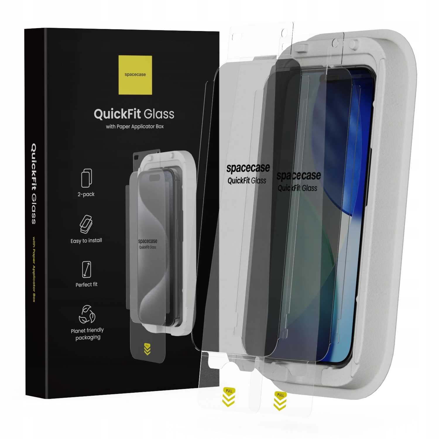 Spacecase Quickfit Privacy iPhone 16 Pro Max / 17 Pro Max