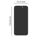 Spacecase Glass Privacy iPhone 15 Pro Max