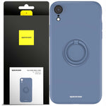 Spacecase Silicone Ring iPhone Xr blue