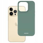 Spacecase Silicone Case iPhone 14 Pro dark green