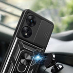 Spacecase Camring Oppo A78 5G black