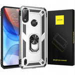 Spacecase Ring NX Motorola E7/E7i Power srebrny