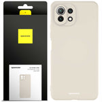 Spacecase Silicone Case Xiaomi Mi 11 Lite bone
