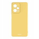Spacecase Silicone Case Redmi Note 12 Pro 5G yellow