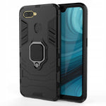 Spacecase X-Ring Oppo A12 czarny