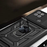 Spacecase Camring Moto G9 Power black