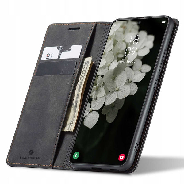 Spacecase Wallet Galaxy S22 black