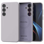 Spacecase Silicone Mag Galaxy S25+ light purple