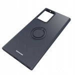 Spacecase Silicone Ring Galaxy Note 20 Ultra black