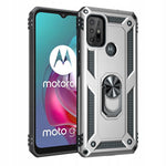 Spacecase Ring NX Motorola Moto G10/G30 srebrny