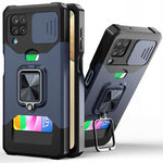 Spacecase Task Galaxy A12 niebieski