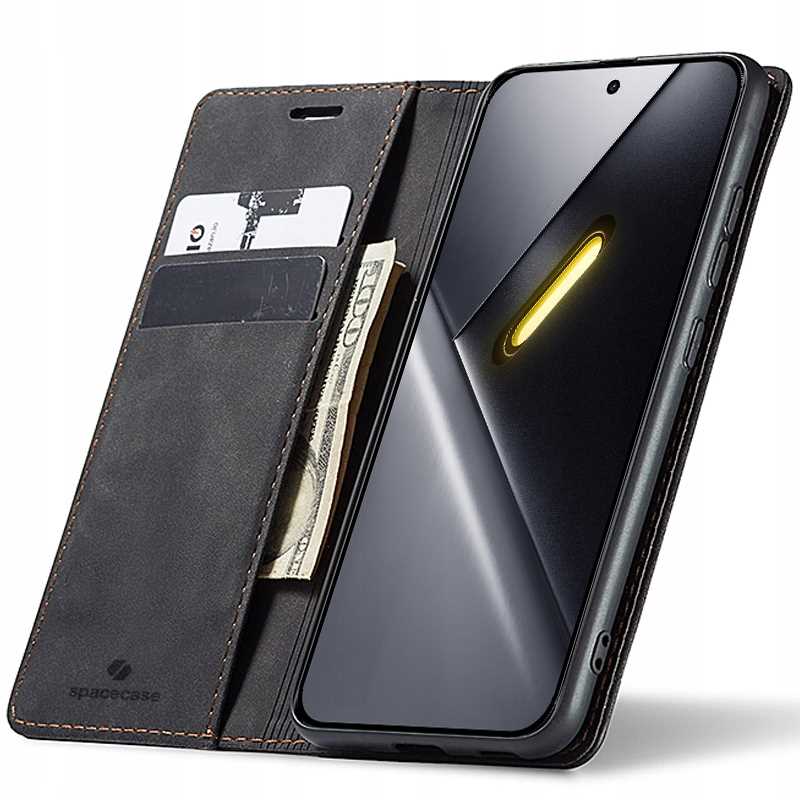 Spacecase Wallet Poco X8 Pro Max black