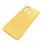 Spacecase Silicone Case Redmi Redmi 12C yellow