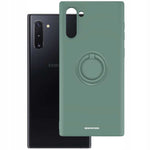 Spacecase Silicone Ring Galaxy Note 10 dark green