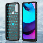 Spacecase Carbon Moto E20 / E40 czarny