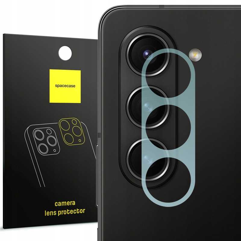 Spacecase Camera Glass Galaxy Z Fold 5 black