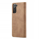 Spacecase Wallet Galaxy S21 FE light brown