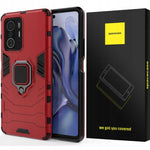 Spacecase X-Ring Xiaomi 11T/11T Pro czerwony