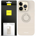 Spacecase Silicone Ring iPhone 14 Pro bone