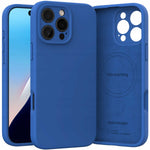 Spacecase Silicone Mag iPhone 16 Pro Max blue