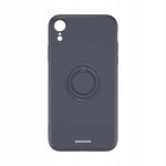 Spacecase Silicone Ring iPhone Xr black