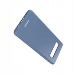 Spacecase Silicone Case Galaxy S10 blue
