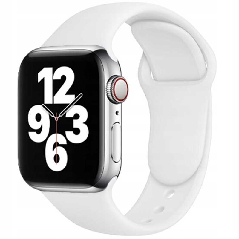 Spacecase Silicone Band AW 42/44/45 white