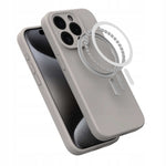 Spacecase Silicone Mag iPhone 15 Pro stone