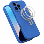 Spacecase Silicone Mag iPhone 16 Pro Max blue