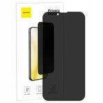 Spacecase Glass Privacy iPhone 13/13 Pro/14/16e/17e