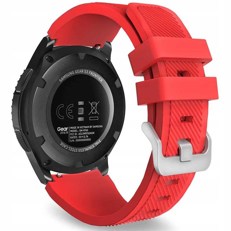 Spacecase Watchband 20mm red