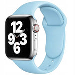 Spacecase Silicone Band AW 42/44/45 light blue