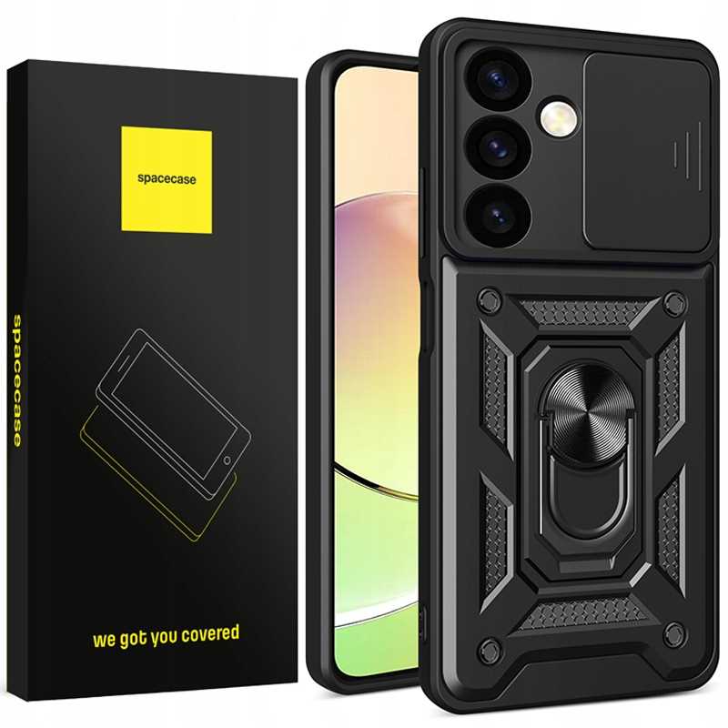 Spacecase Camring Galaxy S24 black