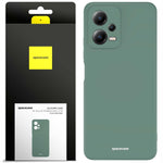 Spacecase Silicone Case Poco X5 5G/Redmi Note 12 5G green