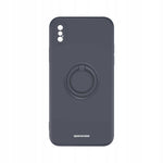 Spacecase Silicone Ring iPhone X/Xs black