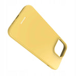 Spacecase Silicone Case iPhone 14 Pro Max yellow
