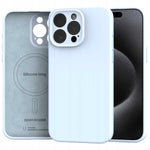 Spacecase Silicone Mag iPhone 15 Pro Max baby blue