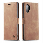 Spacecase Wallet Galaxy Note 10+ light brown