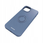 Spacecase Silicone Ring iPhone 14 blue