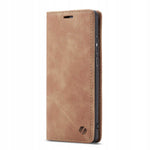 Spacecase Wallet Galaxy A70 light brown