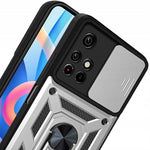 Spacecase Camring Poco M4 Pro 5G silver