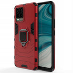 Spacecase X-Ring Realme 8/8 Pro czerwony