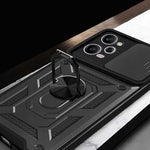 Spacecase Camring Poco X5 Pro/Note 12 Pro black