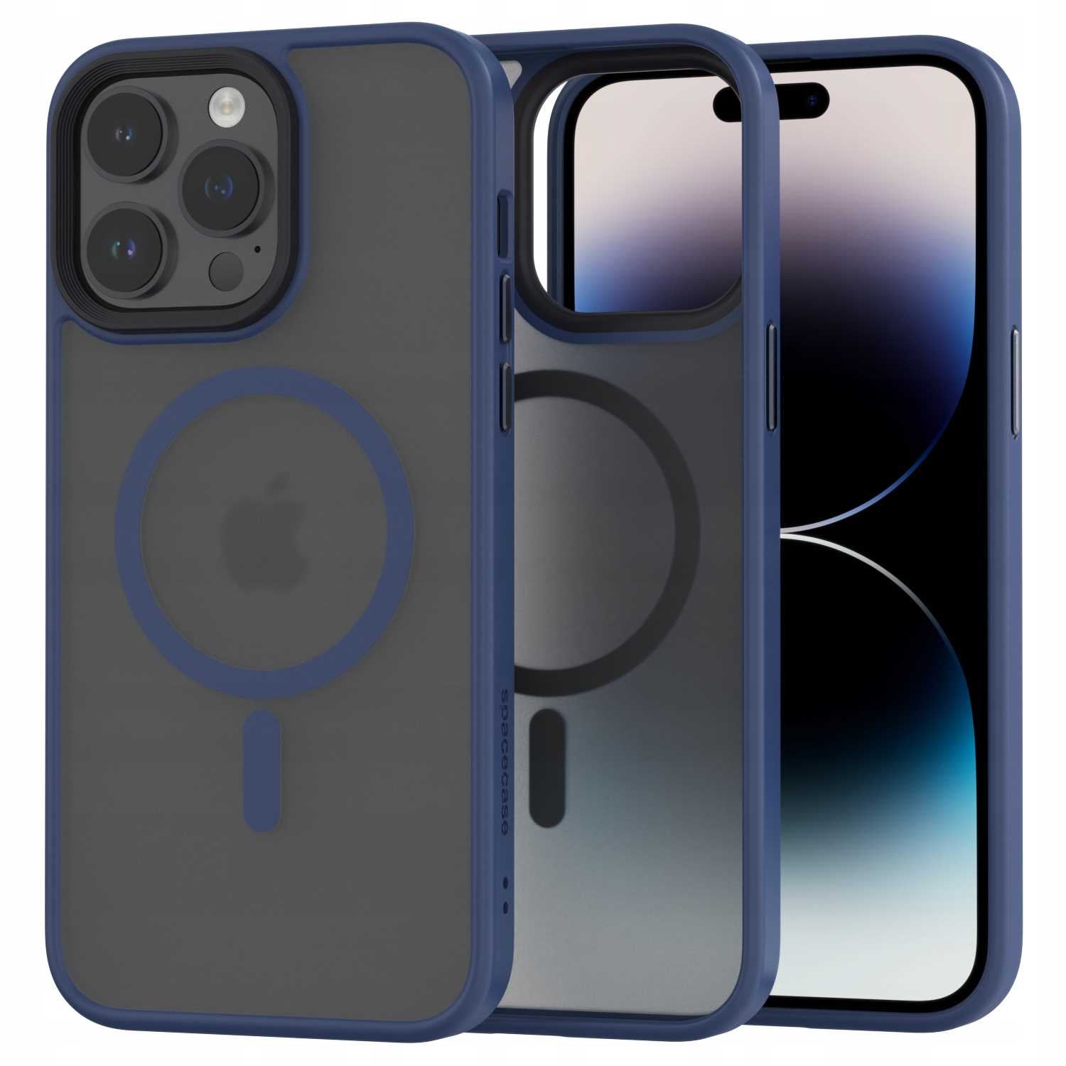 Spacecase Hybrid Mag iPhone 14 Pro Max dark bl