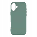 Spacecase Silicone Case iPhone 16 Plus dark green