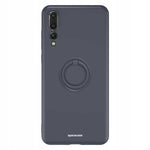 Spacecase Silicone Ring Huawei P20 Pro black