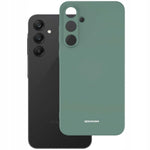 Spacecase Silicone Case Galaxy A55 5G dark green
