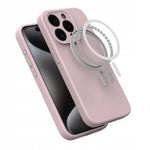 Spacecase Silicone Mag iPhone 15 Pro baby pink