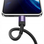 Spacecase USB-C Cable 1M 3A purple