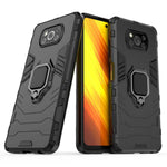Spacecase X-Ring Poco X3 NFC/Pro czarny